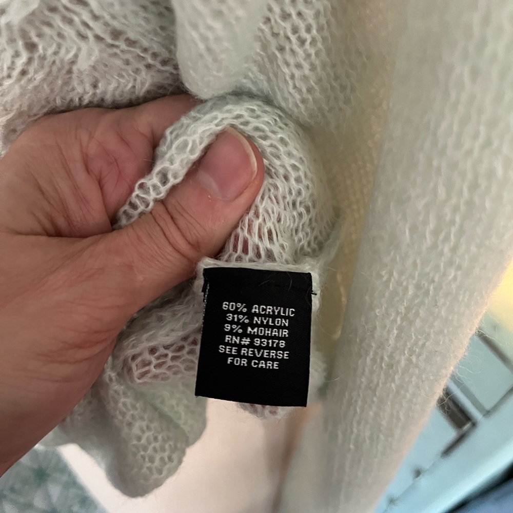 Premise Studio Soft Open Weave Pullover Sweater L… - image 5